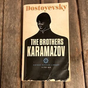 The Brothers Karamazov small vintage paperback  - purchased by my mother